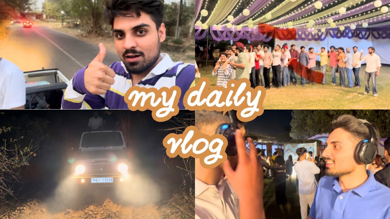 PROM NIGHT SD COLLEGE || OFF-ROADING || FULL ENJOY || CHANDIGARH