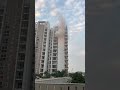 building caught fire #civilengineering #viral #trending