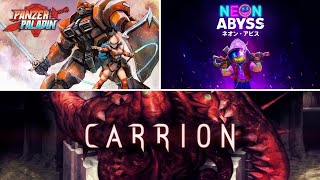 Panzer Paladin, Neon Abyss, CARRION İnceleme [Türkçe] - İndie Paketi #1