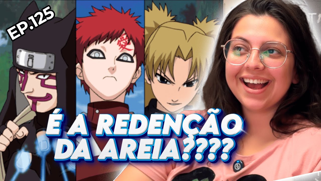 O trio da areia chegou pra salvar TODO MUNDO! | Naruto React 125