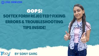 Softex Form Rejected?How To Fix Errors In Softex Formrectify Miss-Match Details In Softex Form