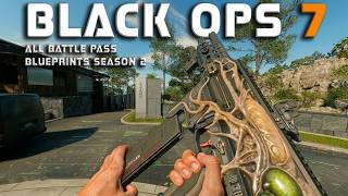 CALL OF DUTY BLACK OPS 7 : ALL SEASON 2 BATTLEPASS BLIEPRINTS SHOWCASE 4K