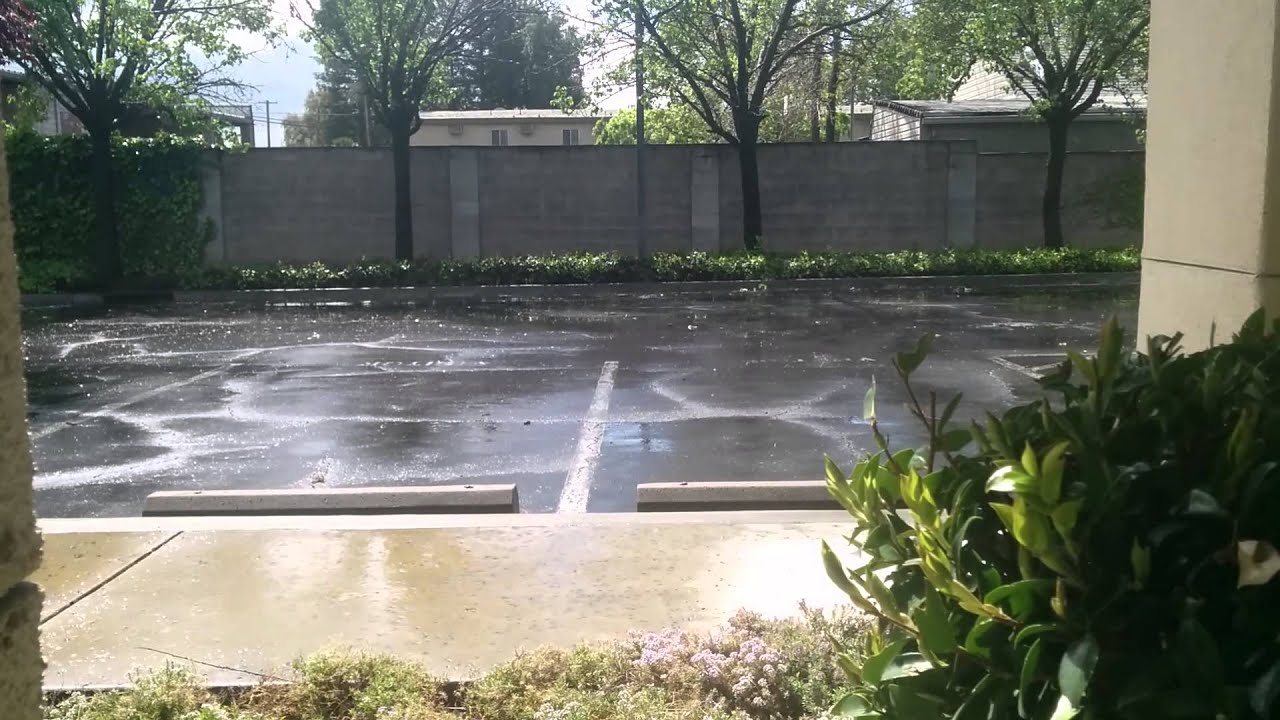 Pavement steaming after rain YouTube