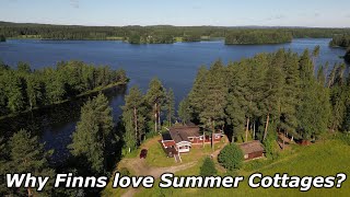 The art of Finnish life in Summer Cottage. Why is it so special? Cinematic Film.