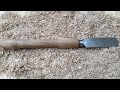 DIY woodturning tool - Bowl Scraper / DIY εργαλείο για τόρνο