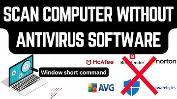 SCAN Your Computer for VIRUSES Without Antivirus Software | Remove Viruses Without Antivirus