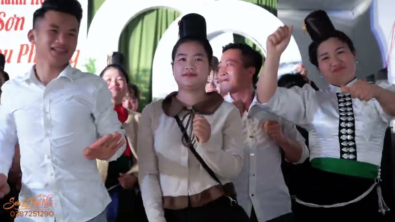 NHẠC SÀN TÂY BẮC CHÚC MỪNG LỄ THÀNH HÔN MẠNH SƠN & THU PHƯƠNG BẢN NÀ PÁT TÀ HỘC SƠN LA