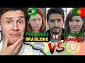 PORTUGAL VS BRAZIL - Who Has Better Portuguese ? |🇬🇧UK Reaction