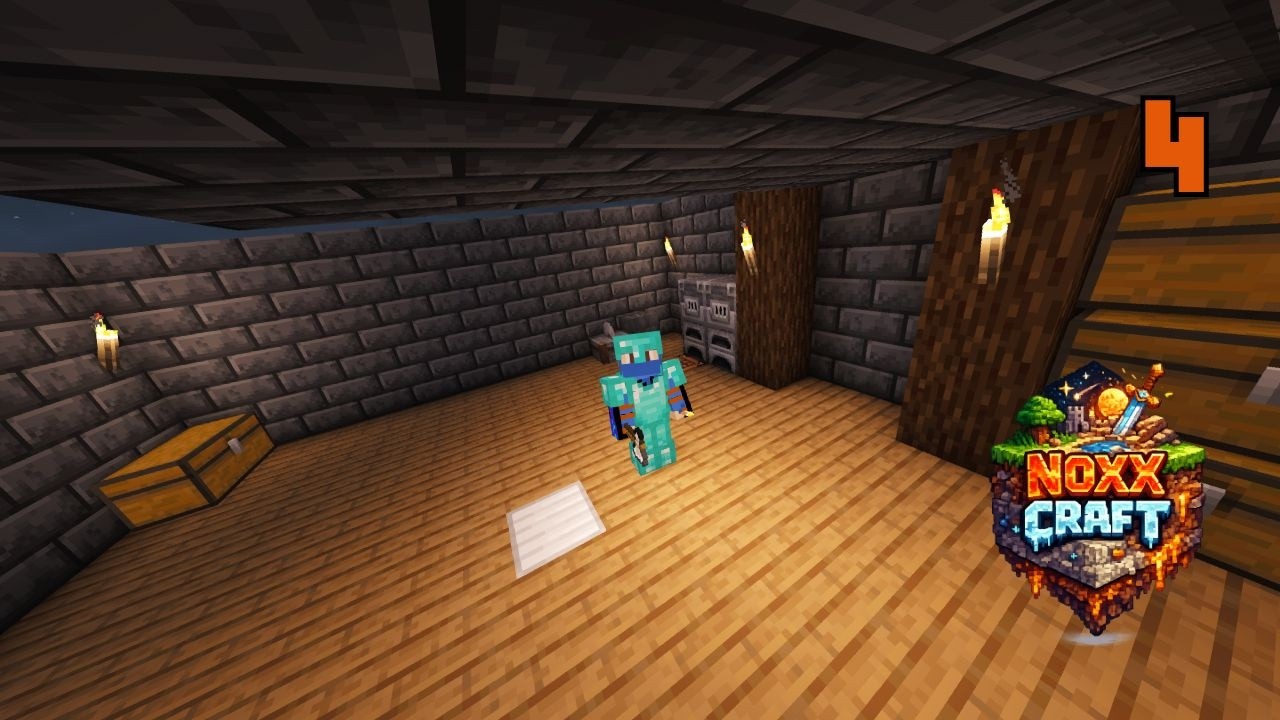 ☢️ NOXXCRAFT | AYUDANDO UN POCO A FACU Y AMPLIANDO LA CASA ☢️