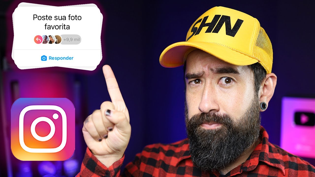 POSTE SUA FOTO FAVORITA O Sticker que apareceu DO NADA no Instagram