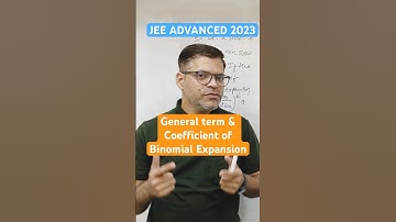 🔥JEE Advanced 2023 🧨 Question on General term & coefficient of Binomial Expansion #jeeadvanced