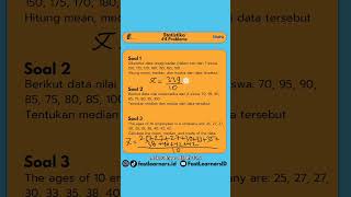 Modusnya ada dua #fastlearners #samasamapaham #matematika #tempa #statistika #modus