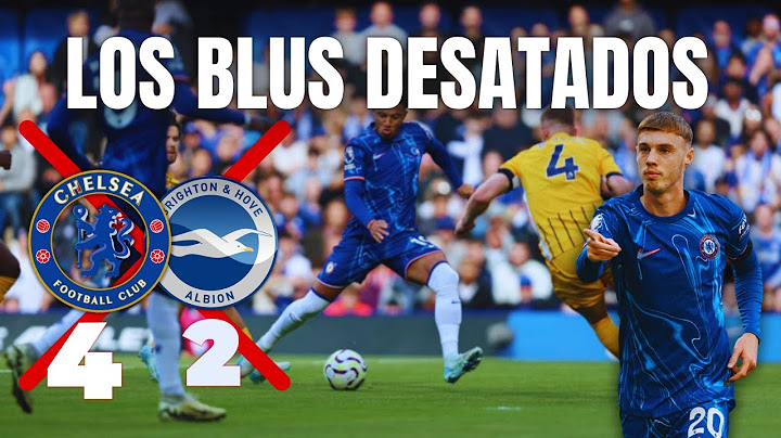 ¡PALMER ES EL MEJOR! 4 GOLES EN 20 MINUTOS EN EL PARTIDO CONTRA BRIGHTON