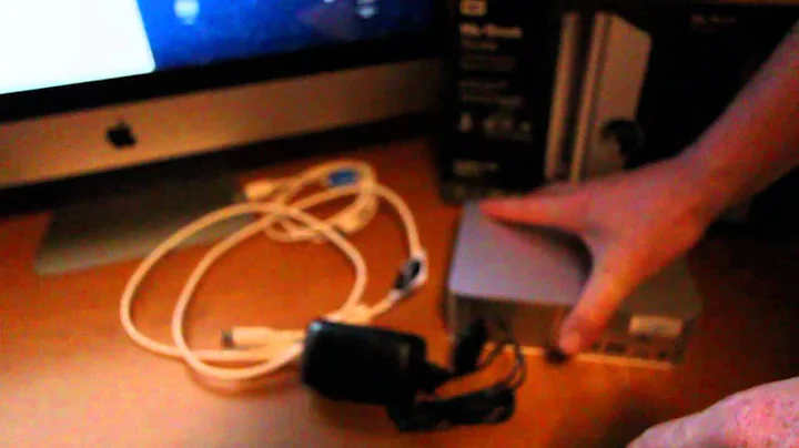 Western Digital 3TB external hardrive with firewire OPEN BOX and Review