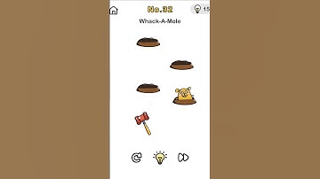 brain out। level 32। #Whack-A-Mole। @Raratewa.