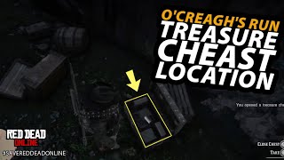 O'Creagh's Run Treasure Chest Location in Red Dead Online