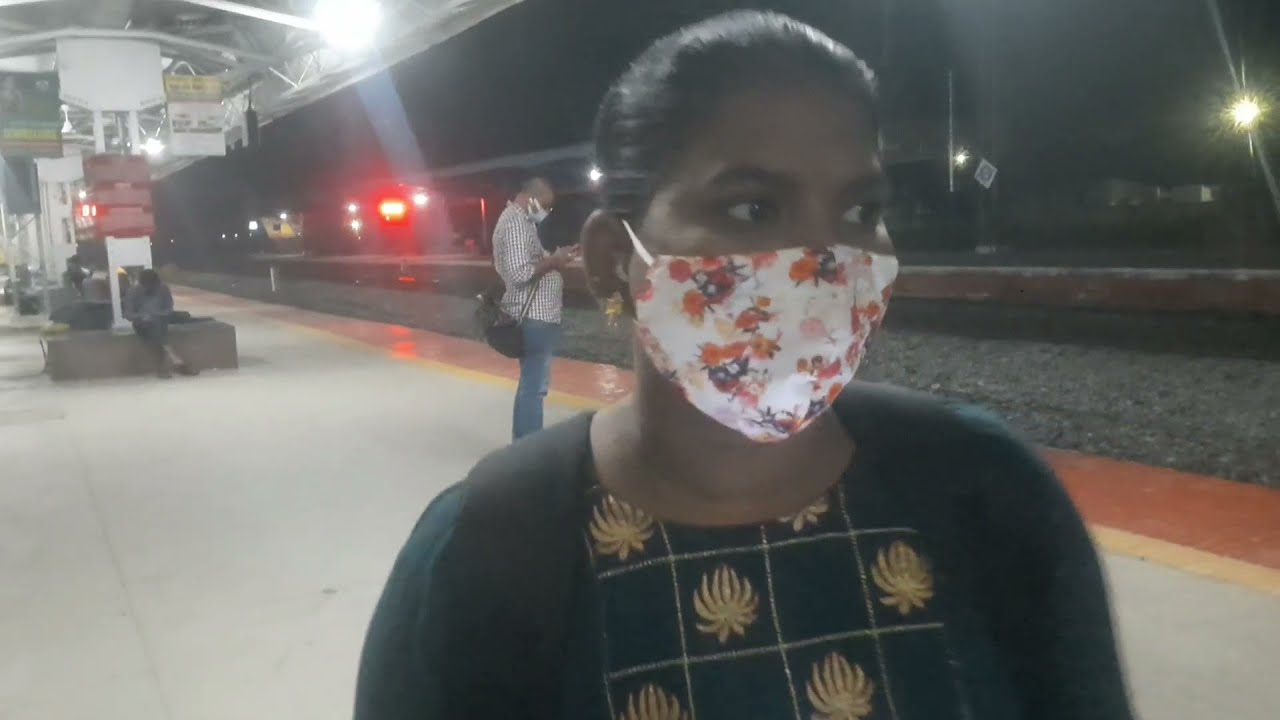 my train journey Sattenapalli to Hyderabad #