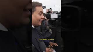 George Santos leaves Capitol after expulsion vote #shorts