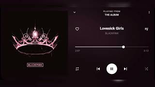 BLACKPINK (블랙핑크) - Lovesick Girls [Audio]