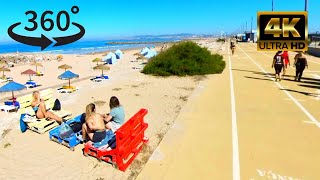 Costa da Caparica Beach | Portugal 🇵🇹 | 360º Walking Tour PT 5 by N&S Tours 348 views 2 years ago 8 minutes, 25 seconds