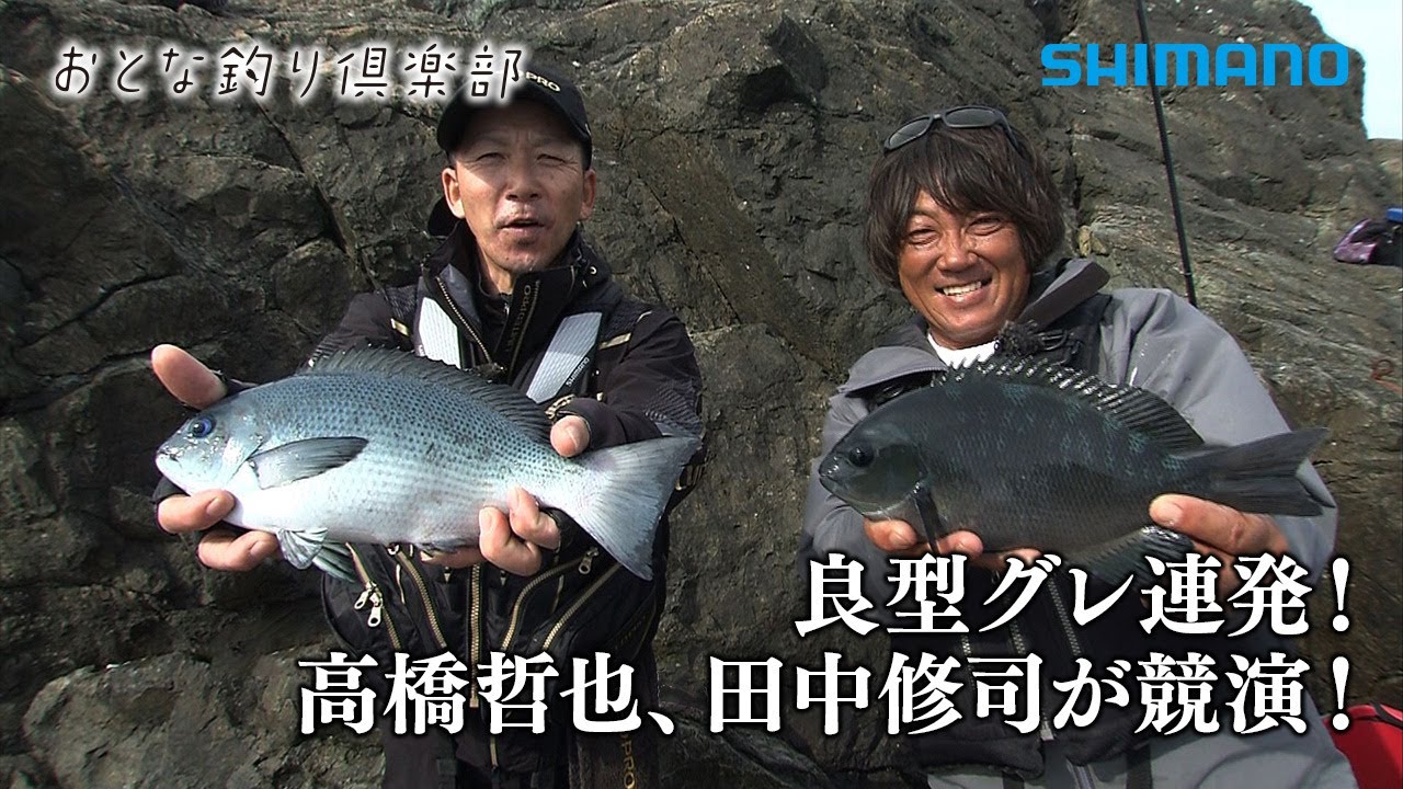 シマノ 高橋哲也  超希少 磯釣り 巨グレ ＶＨＳビデオ 生配信】高橋哲也 船＆磯のBIG GAMEを語る。in フィッシング