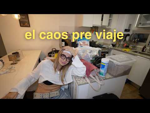 yéndome de viaje con mis mejores amigos | ordenando, limpiando, empacando