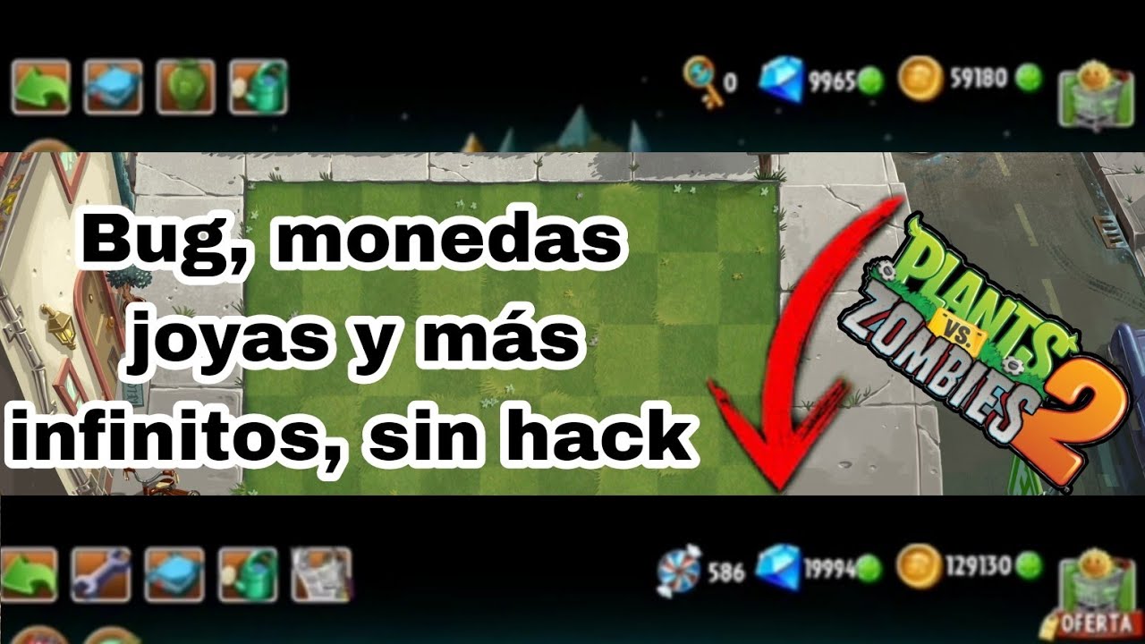 Joyas infinitas,dinero infinito en plants vs zombies 2 YouTube