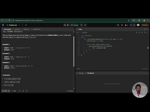 LeetCode 219 - Contains Duplicate II | Hash Map Solution in C++ | Easy DSA Interview Question