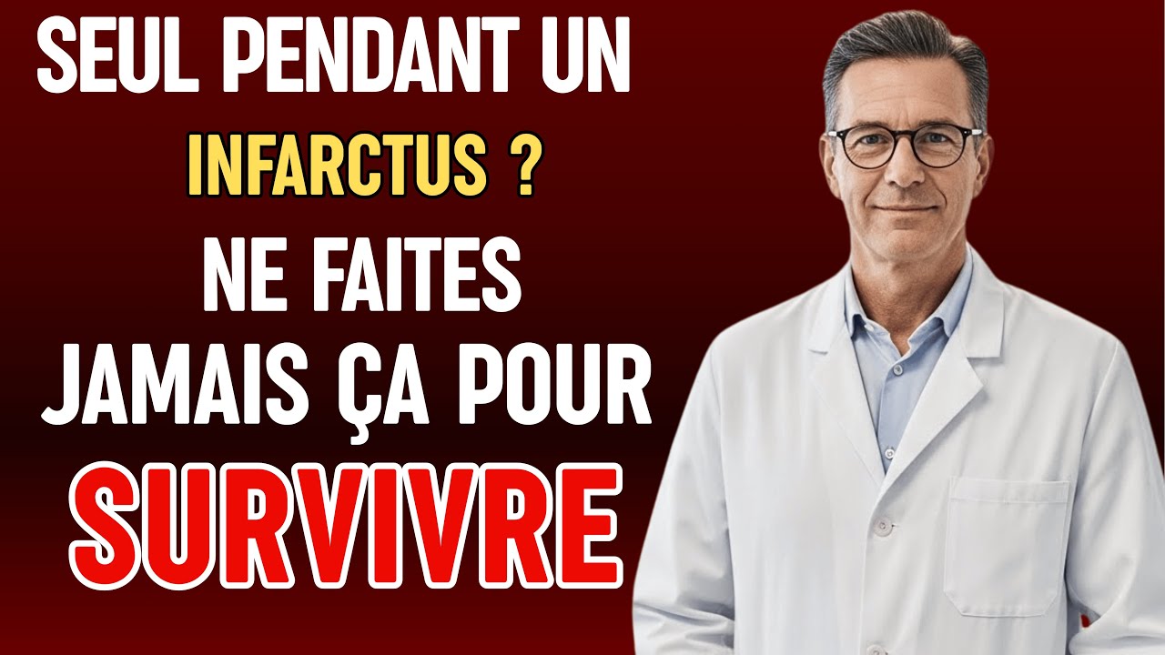 Comment Survivre à un Infarctus Seul Après 60 Ans - 7 Gestes Qui Peuvent Vous Sauver la Vie