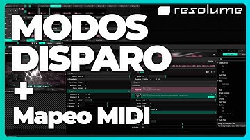 DISPARO de clips RESOLUME 🥑  [Tutorial principiantes] TRIGGER + Configurar controlador MIDI