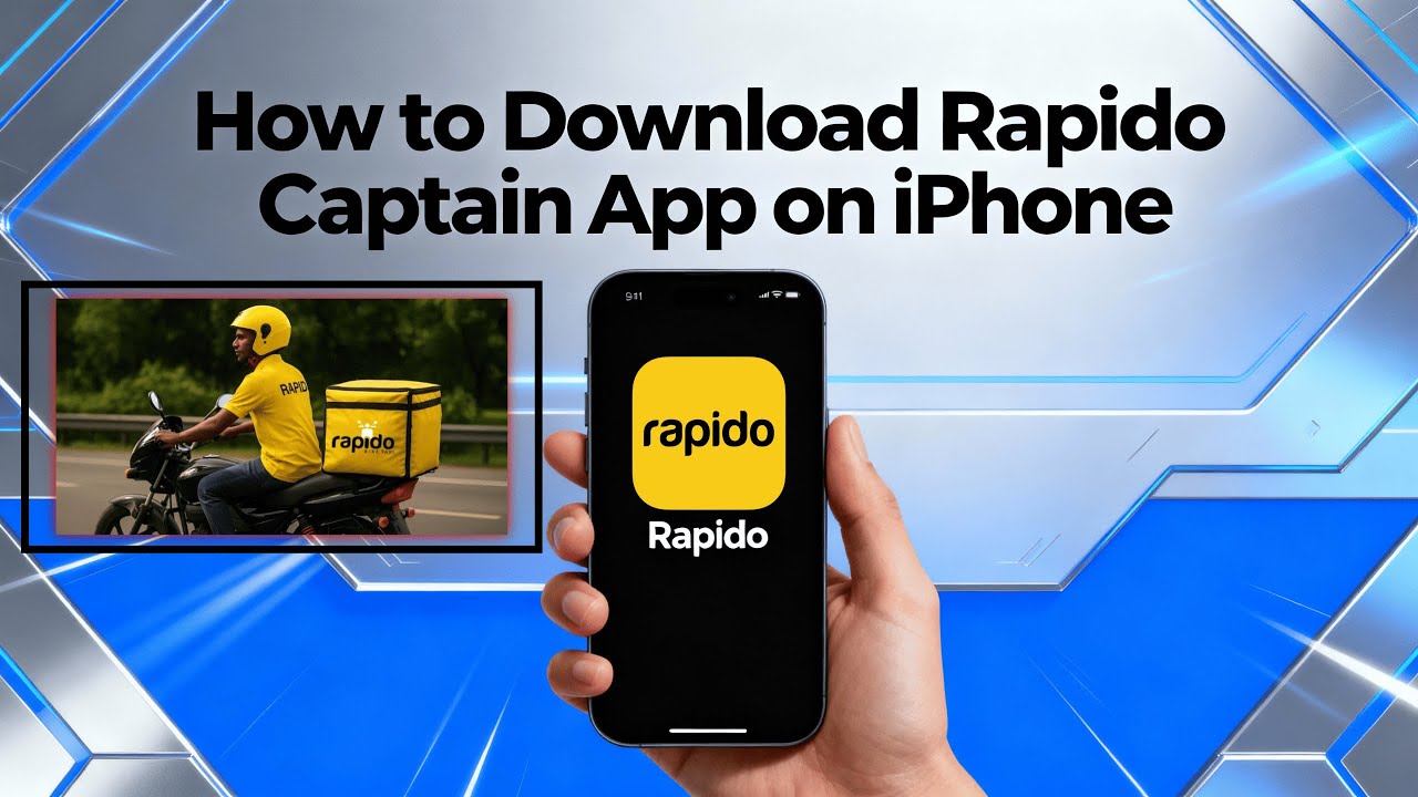 How to Download & Install Rapido Captain App on iPhone | Step-by-Step ...