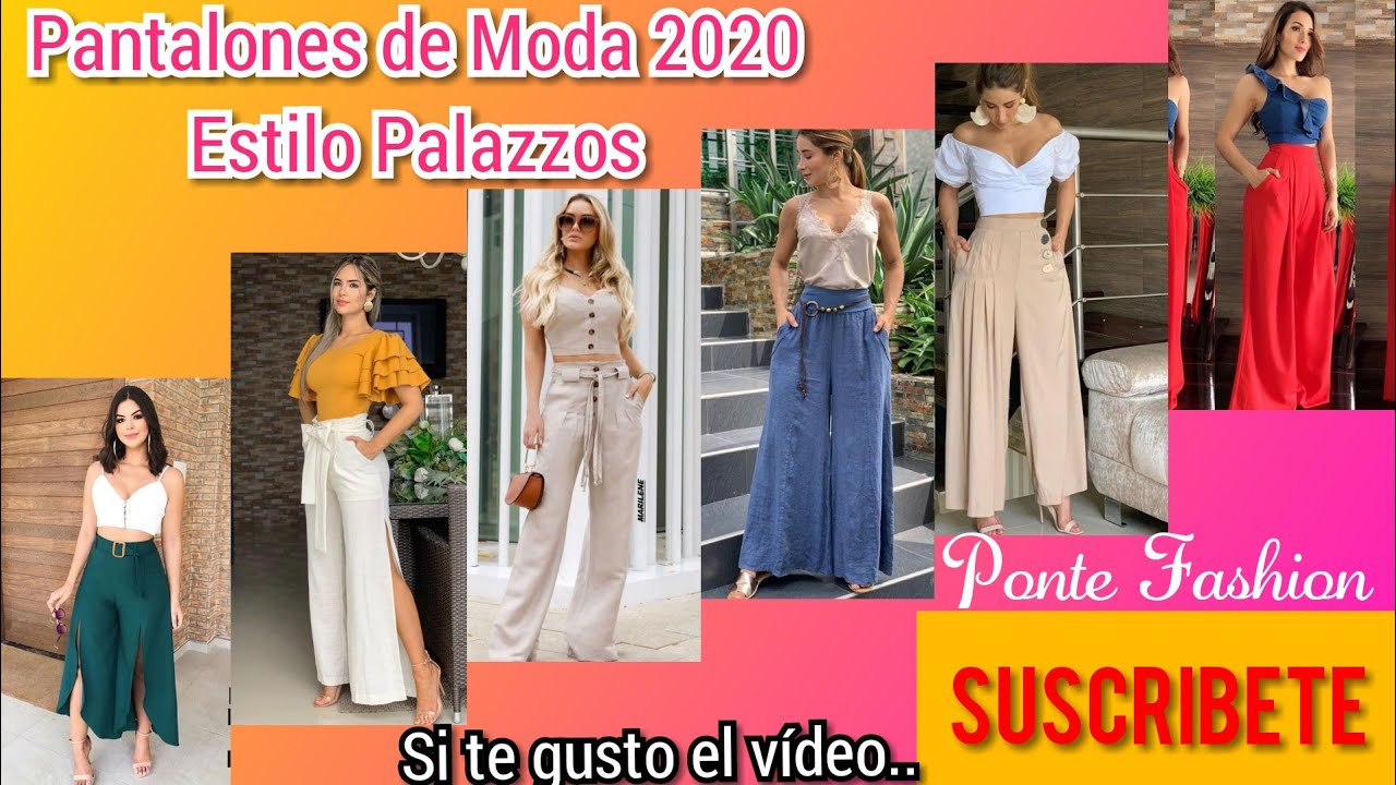 ❤❤PANTALONES DE MODA 2020| #MODA 2020| PANTALONES PALAZZOS 2020| #TENDENCIA  2020 - YouTube