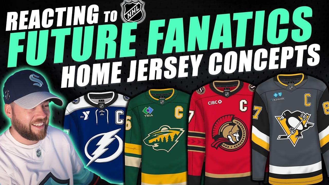 NHL Hockey Future Fanatics Home Jersey Concepts! - YouTube