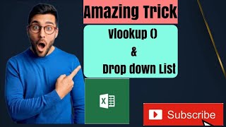 Excel VLOOKUP Mastery | Quick Search Using Dropdown Lists | Solving Excel Data Lookup Challenges