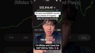 i beat the s&amp;p 500 by 103x 📈😈 #crypto #cryptocurrency #cryptonews #cryptomarket #cryptoinvesting