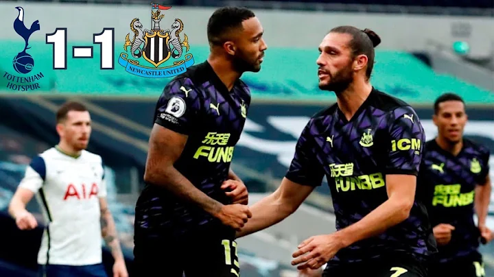 *97TH MINUTE SCENES, COMPLETE AND UTTER CHAOS* TOTTENHAM 1 NEWCASTLE UNITED 1 !!!!!!