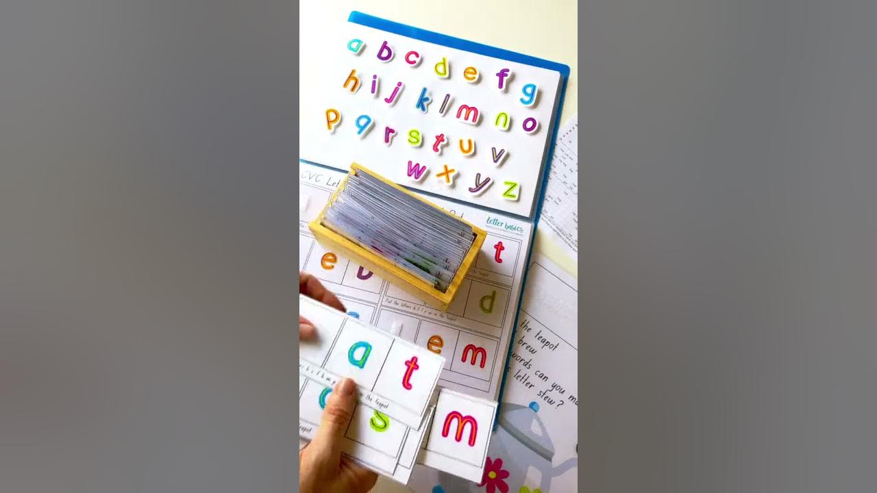 Lowercase Letters Teapot Spelling Look Book YouTube