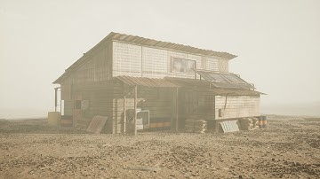 Abandoned wooden house | Unreal Engine 5 | Lumen & Nanite