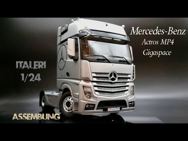 Italeri 3905 Mercedes Benz Actros MP4 Gigaspace - YouTube