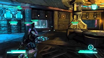 Transformers Fall of Cybertron Demo Multiplayer Gameplay Part 3 - Quick Match as the Scientist