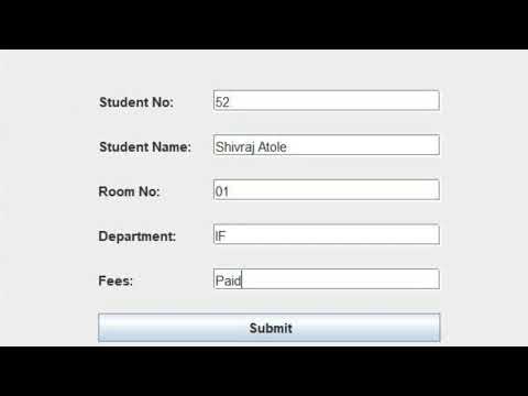 Hostel Management SystemProject |Java & MySQL |Explained by Shivraj Atole