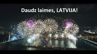 Daudz laimes, LATVIJA! 