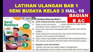 Latihan Ulangan Bab 1 Seni Budaya Kelas 3 Halaman 18 Bagian B & C//Menggambar Seni dan Dekorasi