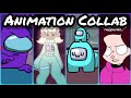 Nutshell Animations, Milkrune, XoXo MK and MORE! - TikTok Animation Collab | Among Us Special