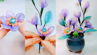 23 DIY Recycled Plastic Flowers | Easy Craft flower