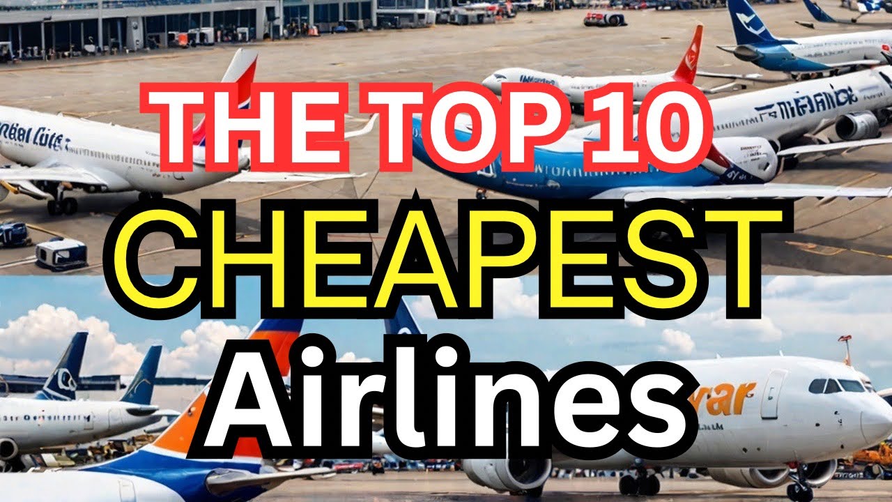 TOP 10 CHEAPEST AIRLINES
