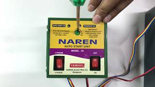 Naren Auto Start Unit Model S1 (English Version)