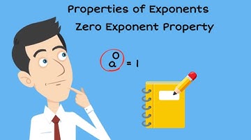 Zero exponent property