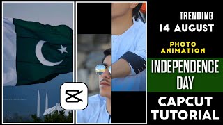 14 August CapCut Photo Animation Video Editing | Independence Day CapCut Tutorial | CapCut 14 August screenshot 4