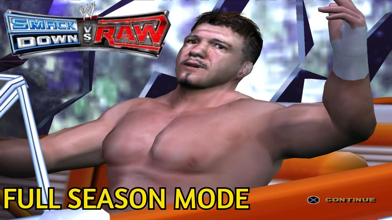 WWE SmackDown! vs. Raw - Full Season Mode w/ Eddie Guerrero (PlayStation 2)